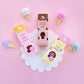 no nasties natural kids lip gloss wands in chocolate ice cream