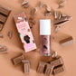 no nasties natural kids lip gloss wands in chocolate ice cream