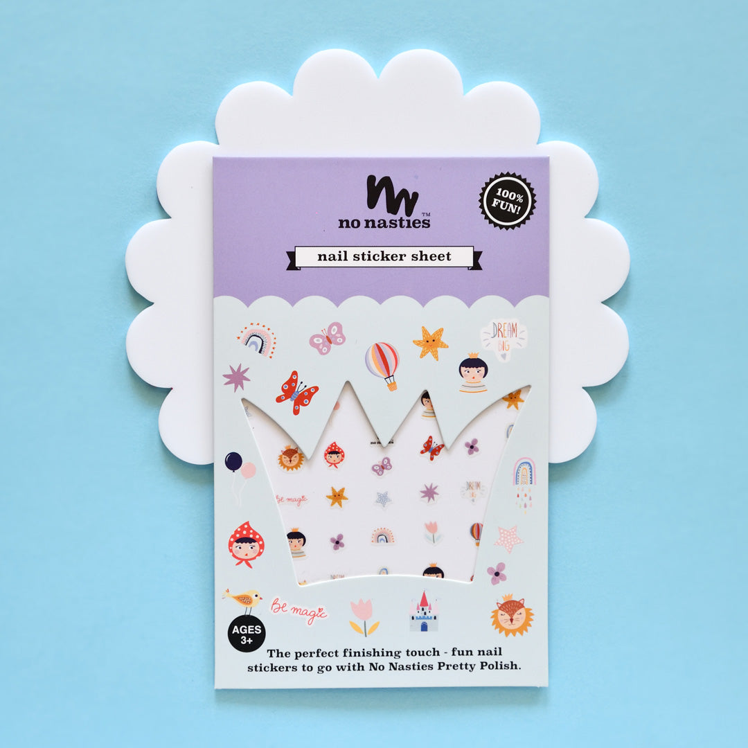 no nasties kids nail stickers