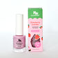 no nasties kids strawberry cupcake nail polish in pastel pink (scented)