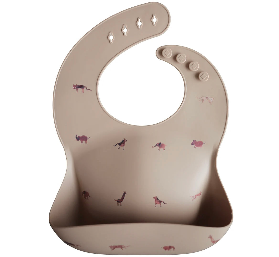 mushie silicone bib