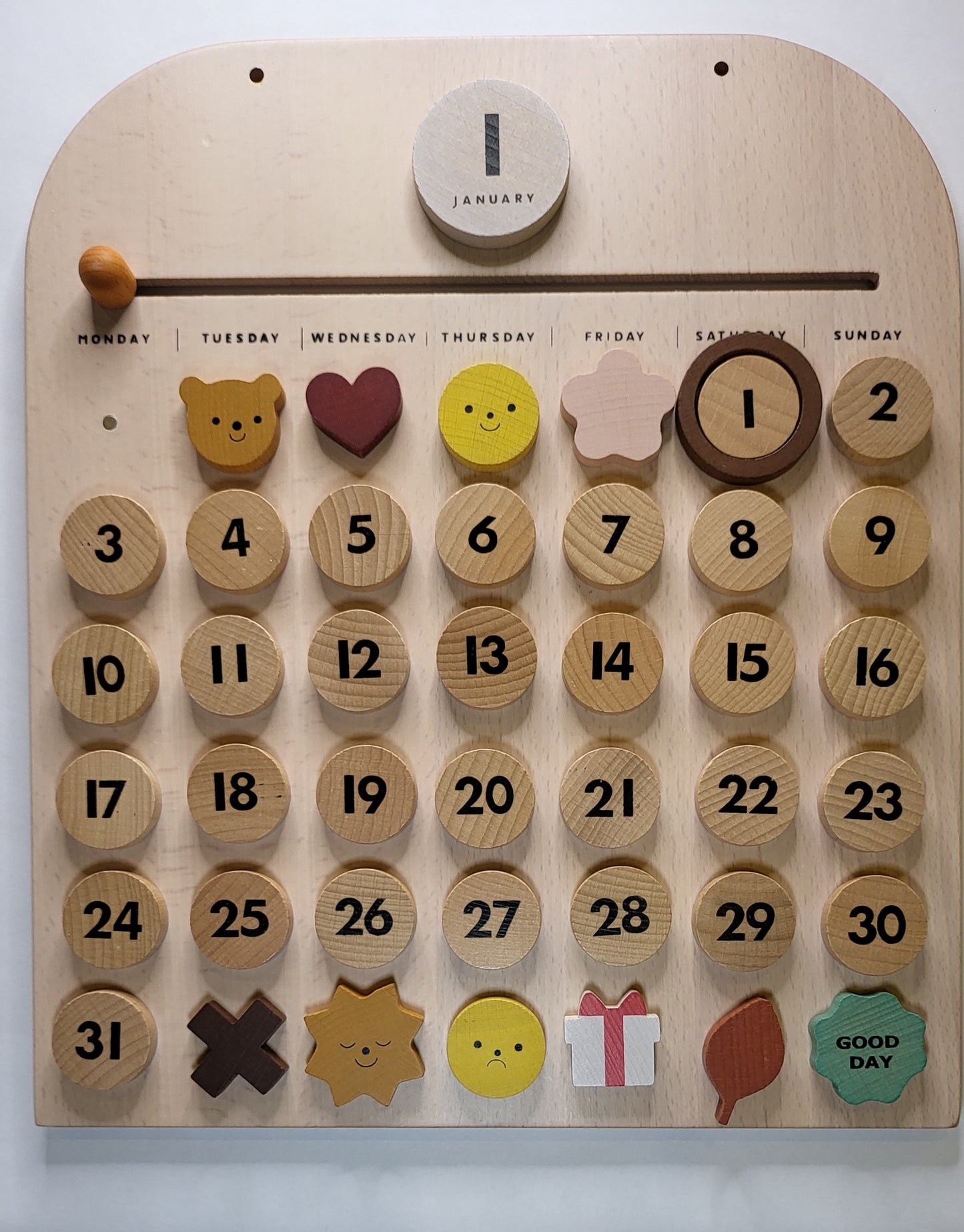 calister calendar board