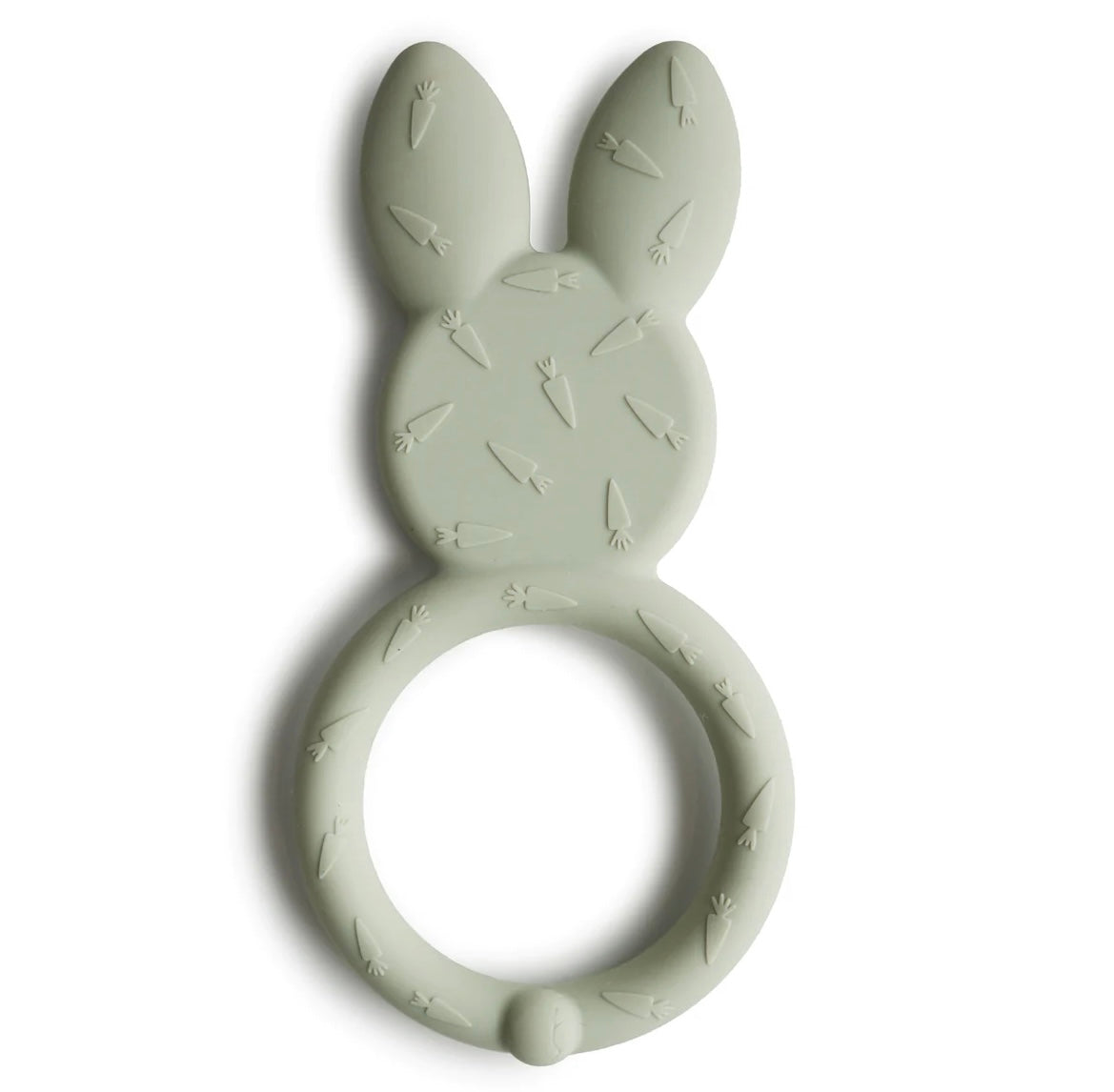 mushie bunny sage teether