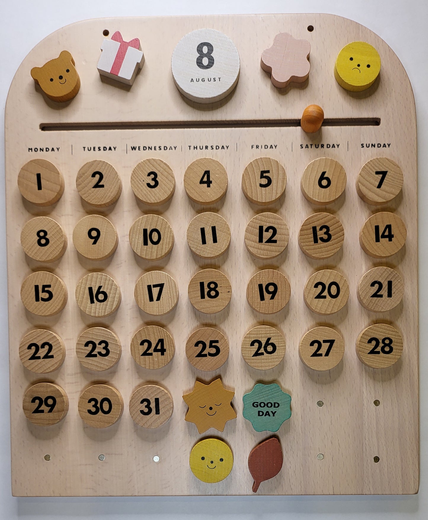 calister calendar board