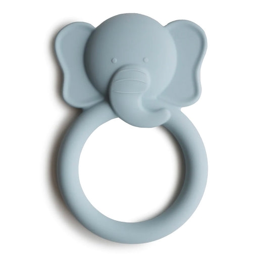 mushie elephant cloud teether